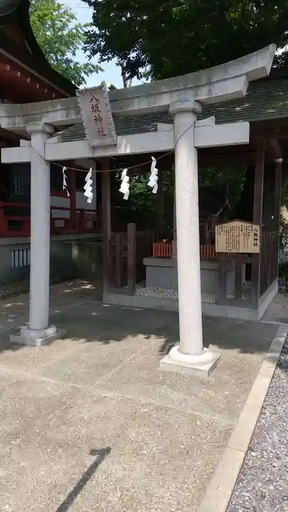 越谷香取神社の末社・摂社