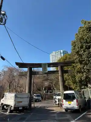 芝東照宮の鳥居
