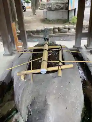 川原神社の手水舎