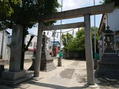 錦神社（錦町）の鳥居