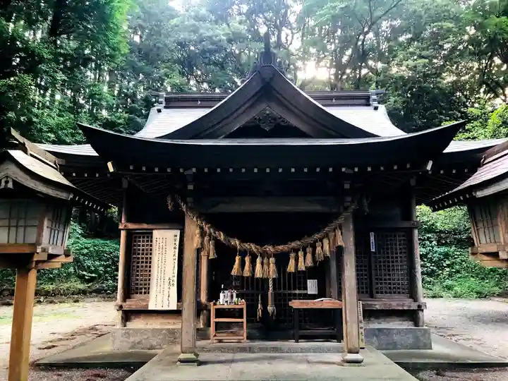 落立神社の本殿・本堂
