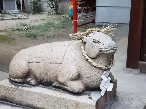 走水神社の狛犬