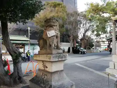 海神社の狛犬