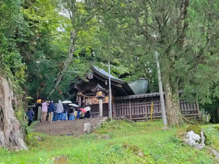 諏訪大社上社前宮のその他建物