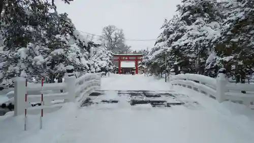 北海道護國神社の庭園