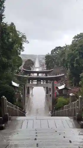 宮地嶽神社の鳥居