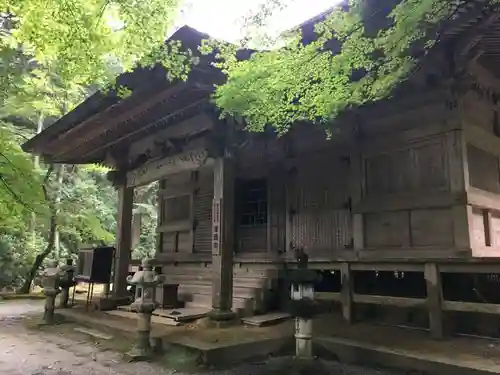 瑠璃寺の本殿・本堂