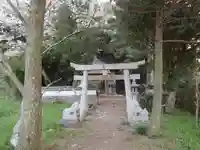 島御子神社の鳥居