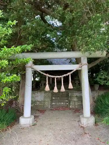 御嶽神社の鳥居