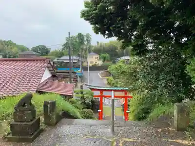 椎名神社の鳥居