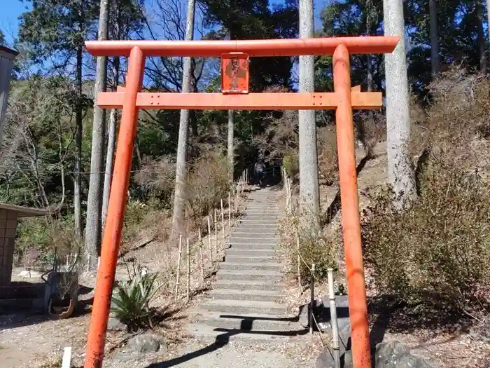 大川原稲荷神社の鳥居