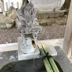 片山八幡神社の手水