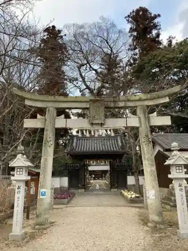 新宮八幡神社の鳥居