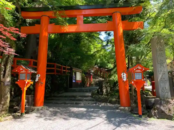 貴船神社の鳥居