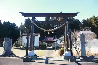 仁井田神社の鳥居