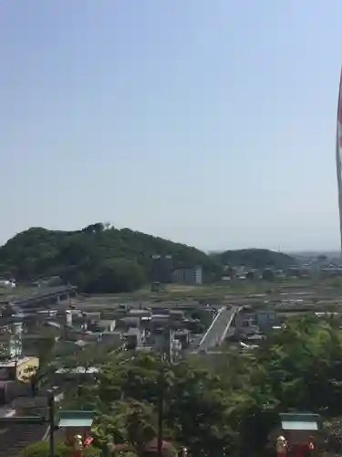 足利織姫神社の景色