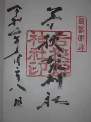 若狭姫神社（若狭彦神社下社）の御朱印