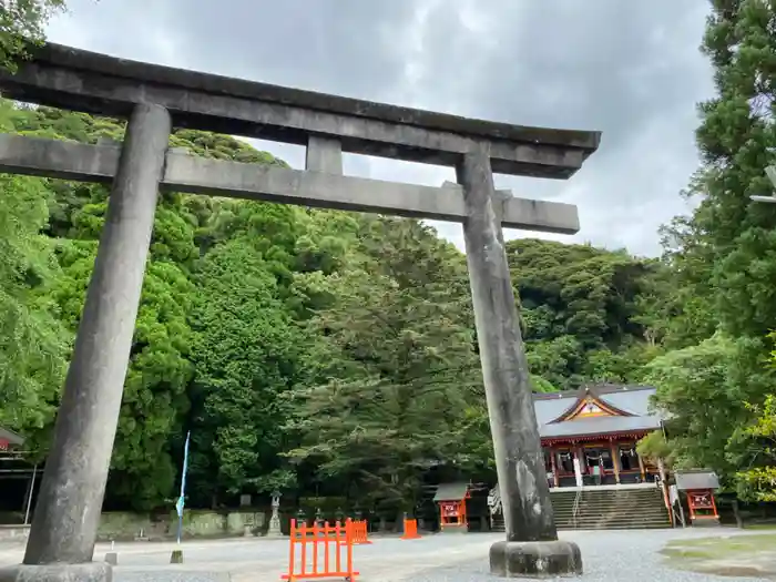 豊玉姫神社の鳥居