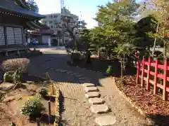 埴生神社の庭園