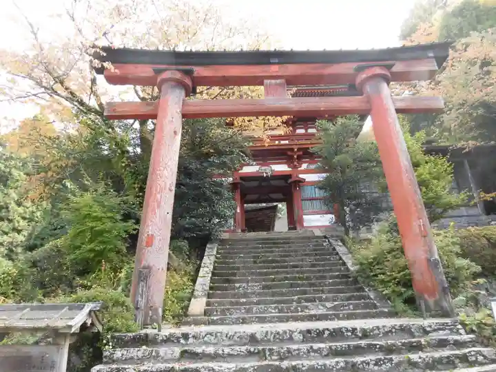 吉野水分神社(吉野町)の鳥居