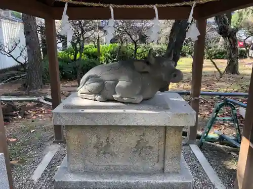 道明寺天満宮の狛犬