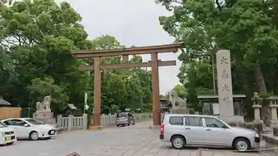 和泉國一之宮　大鳥大社の鳥居