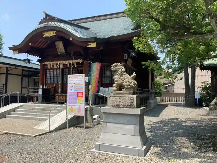 杉杜白髭神社の本殿・本堂