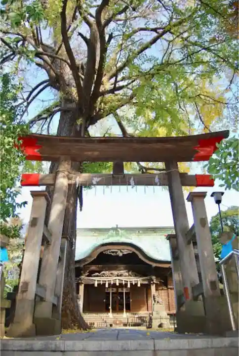 下総国三山 二宮神社の鳥居