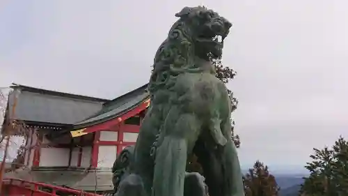 武蔵御嶽神社の狛犬