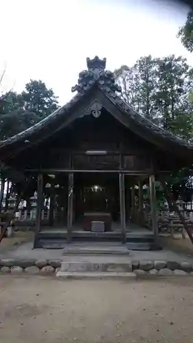 託美神社の本殿・本堂