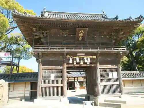 松原八幡神社の山門