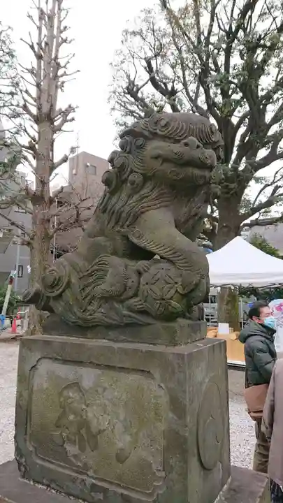 蛇窪神社の狛犬