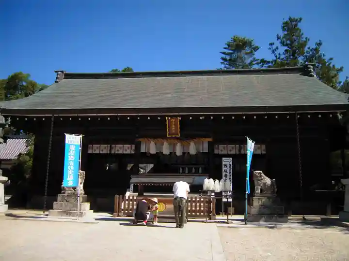 伊弉諾神宮の本殿・本堂