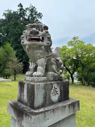 加治神社の狛犬