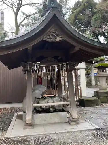 調神社の手水舎