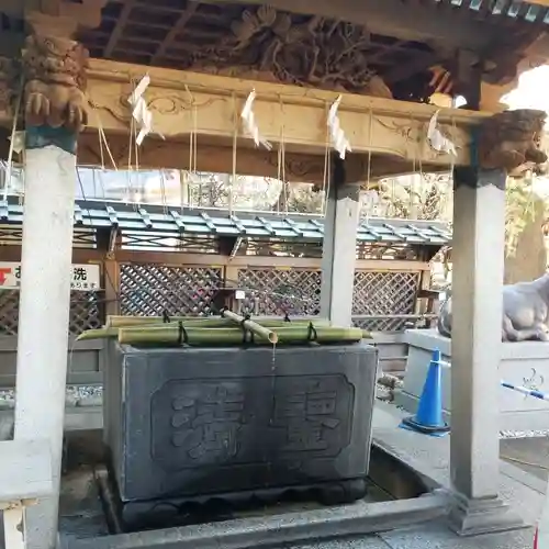 湯島天満宮の手水舎