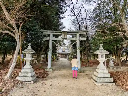 楠村神社の鳥居