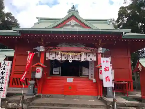 大汝牟遅神社の本殿・本堂