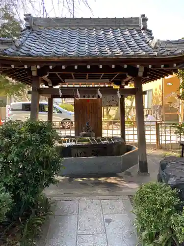 伊奴神社の手水舎