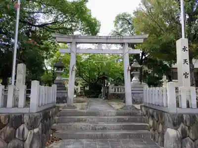 日吉神社の鳥居