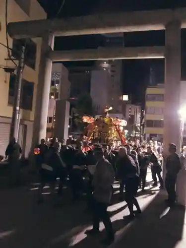 安積國造神社の鳥居