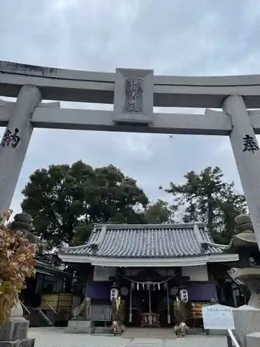 水堂須佐男神社の鳥居