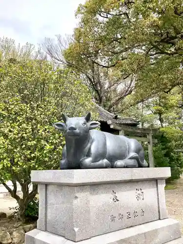 岡崎天満宮の狛犬