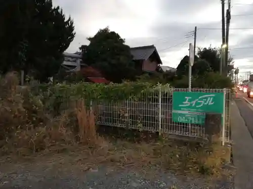 別雷神社稲荷神社の周辺