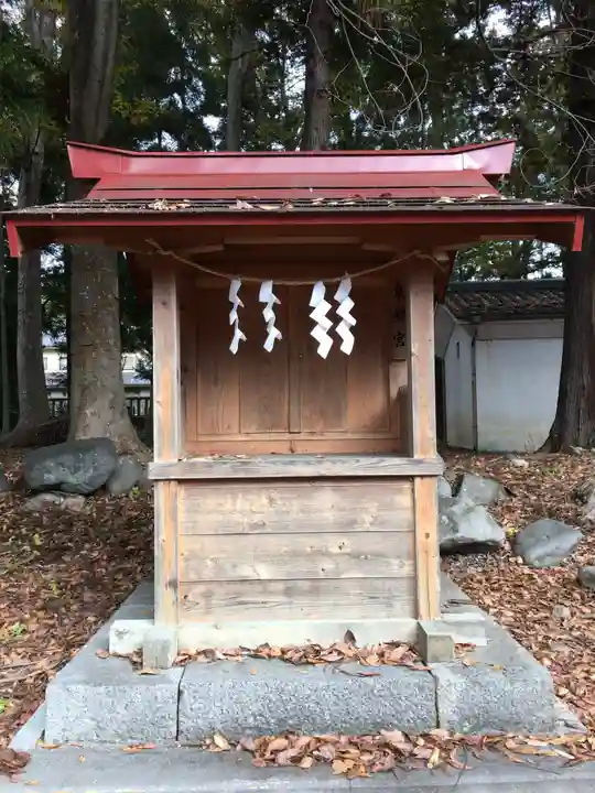 大井俣窪八幡神社の末社・摂社
