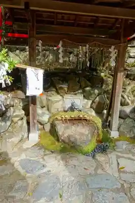 八大神社の手水舎