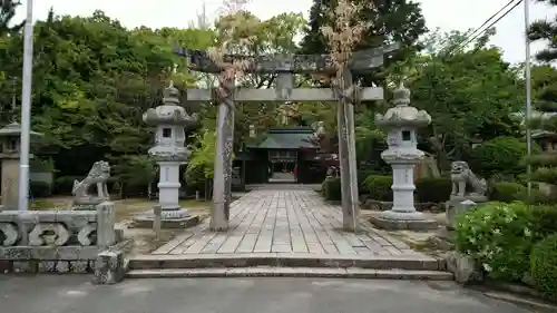 玉祖神社の鳥居