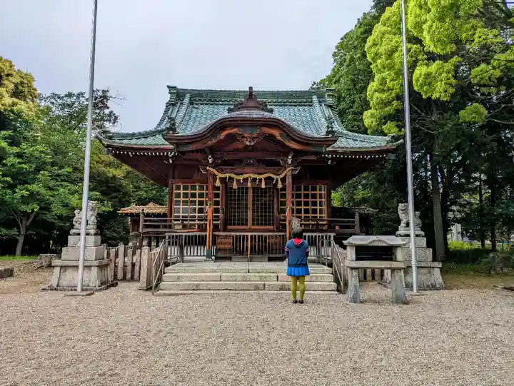 八幡神社(井田)の本殿・本堂