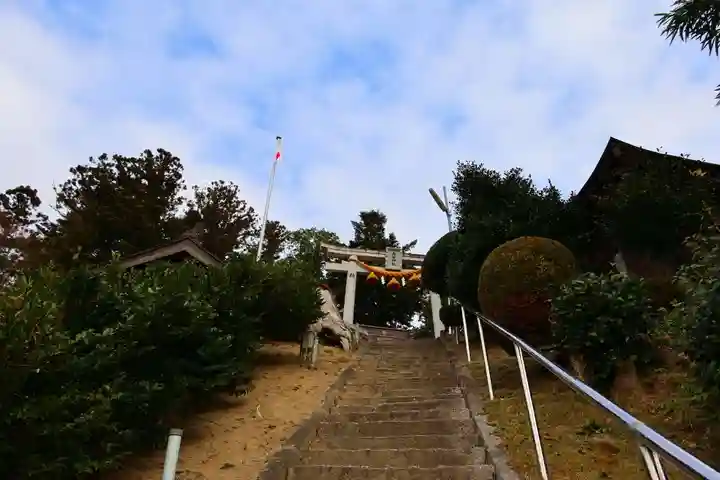 長屋神社の鳥居