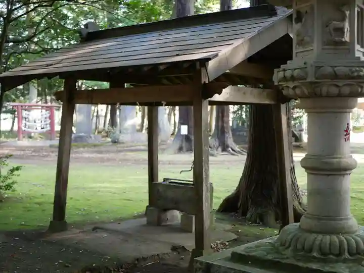 東蕗田天満社の手水舎